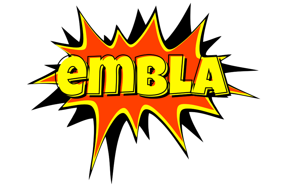 Embla bazinga logo