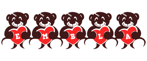 Embla bear logo