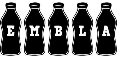 Embla bottle logo