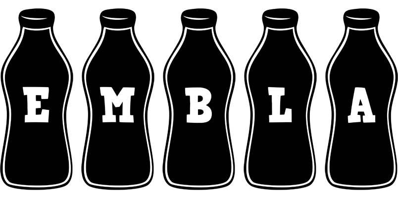 Embla bottle logo