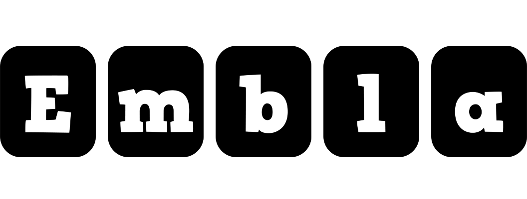 Embla box logo