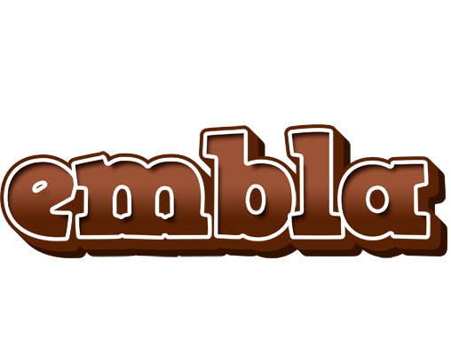 Embla brownie logo