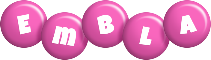 Embla candy-pink logo