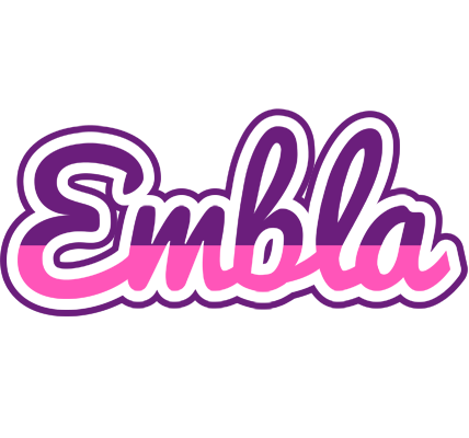 Embla cheerful logo