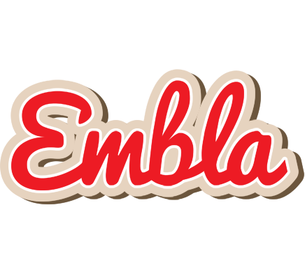 Embla chocolate logo
