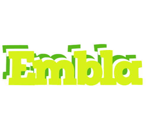 Embla citrus logo