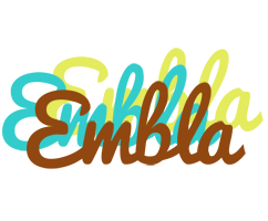 Embla cupcake logo