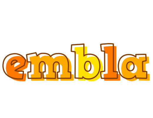 Embla desert logo