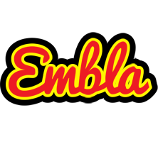 Embla fireman logo