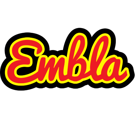 Embla fireman logo