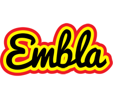 Embla flaming logo