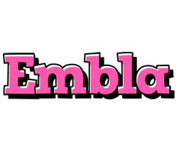 Embla girlish logo