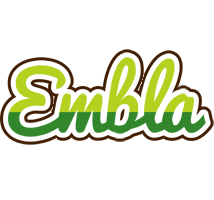 Embla golfing logo