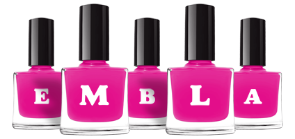 Embla nails logo