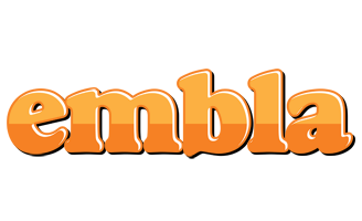 Embla orange logo