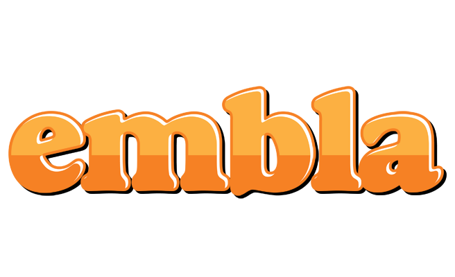 Embla orange logo