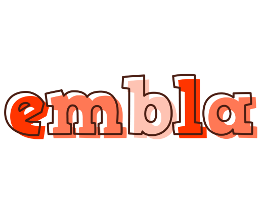 Embla paint logo