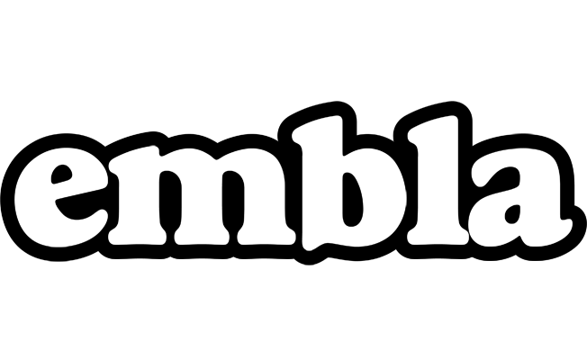 Embla panda logo