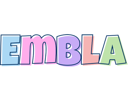 Embla pastel logo