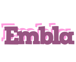 Embla relaxing logo