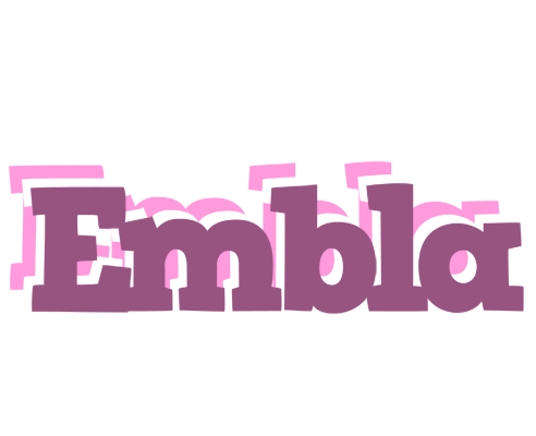 Embla relaxing logo