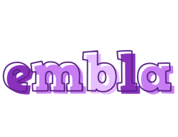 Embla sensual logo