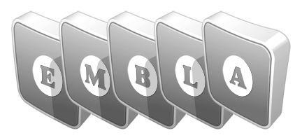 Embla silver logo