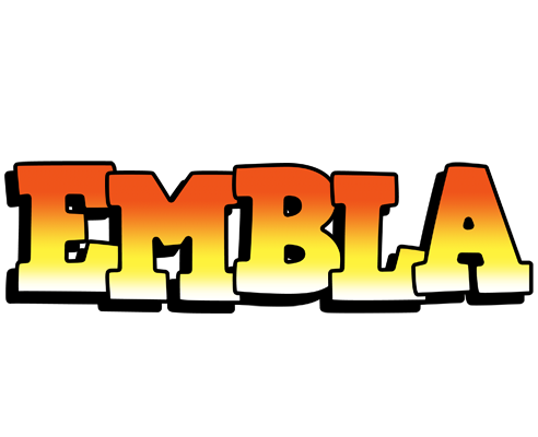 Embla sunset logo