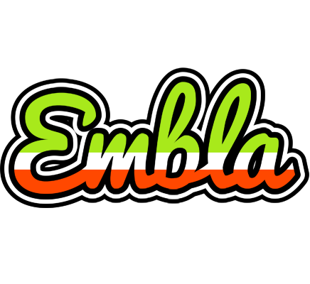 Embla superfun logo