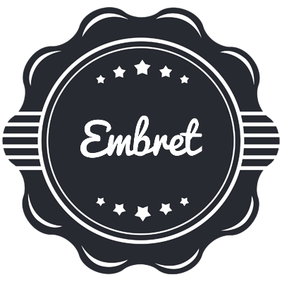 Embret badge logo