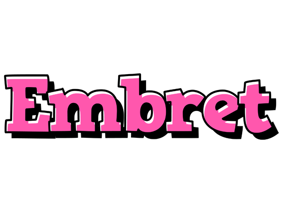 Embret girlish logo