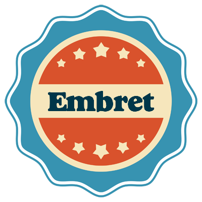 Embret labels logo