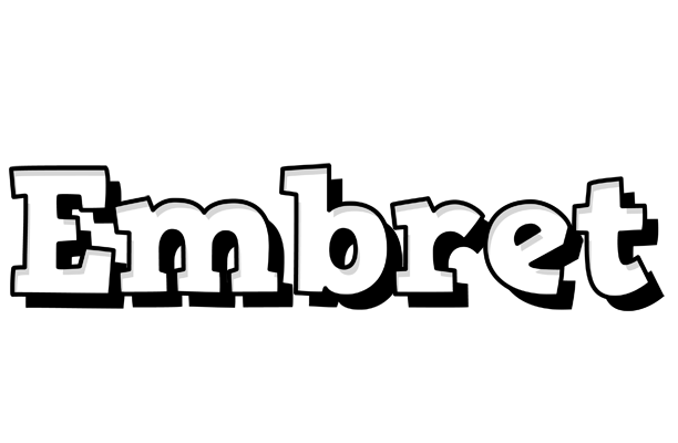 Embret snowing logo