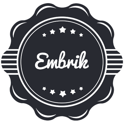 Embrik badge logo