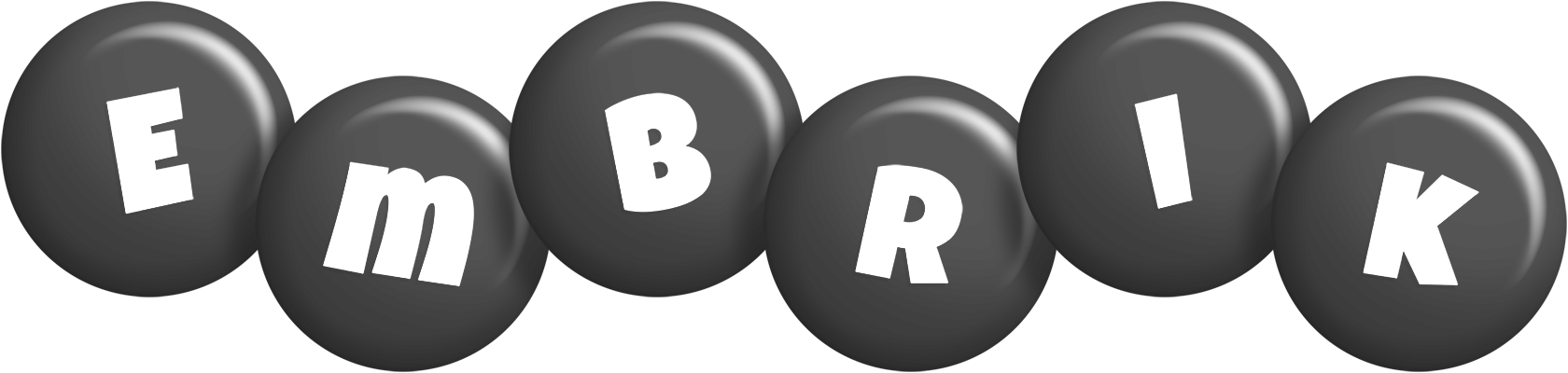 Embrik candy-black logo