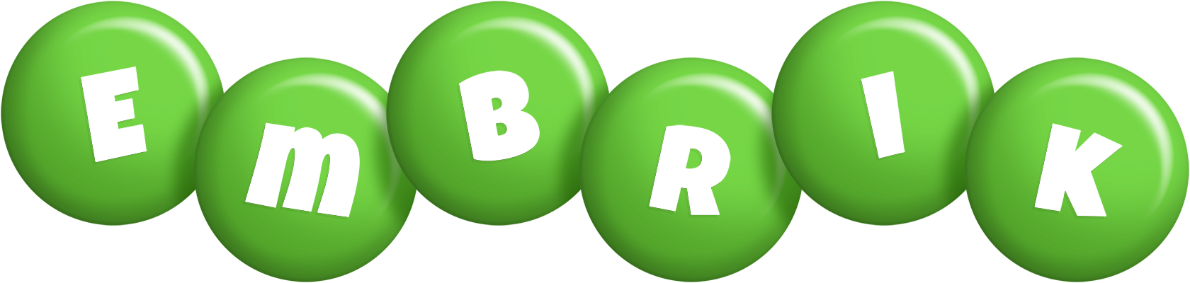 Embrik candy-green logo