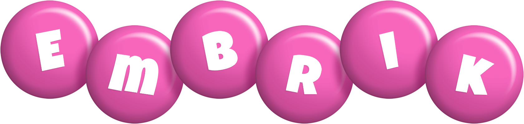 Embrik candy-pink logo