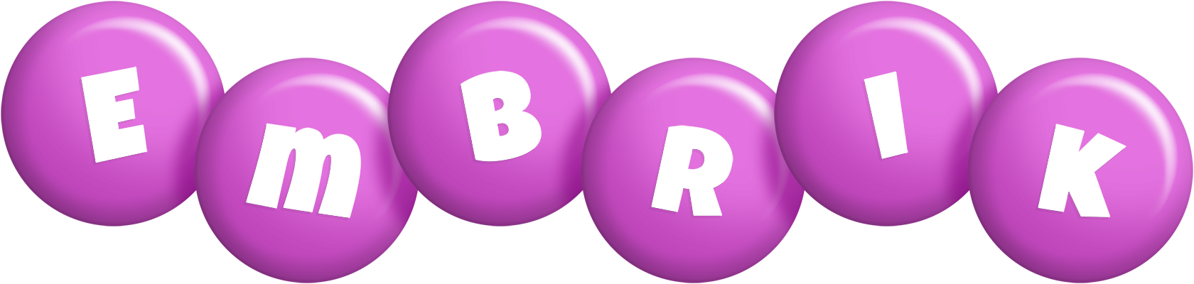 Embrik candy-purple logo