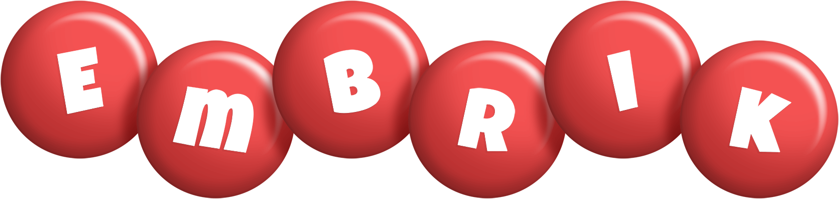 Embrik candy-red logo