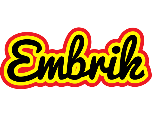 Embrik flaming logo
