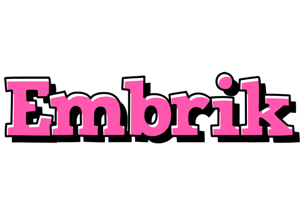 Embrik girlish logo