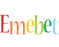 Emebet birthday logo