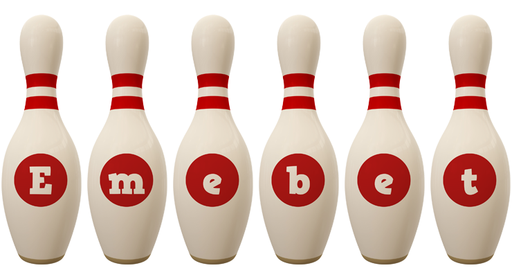 Emebet bowling-pin logo