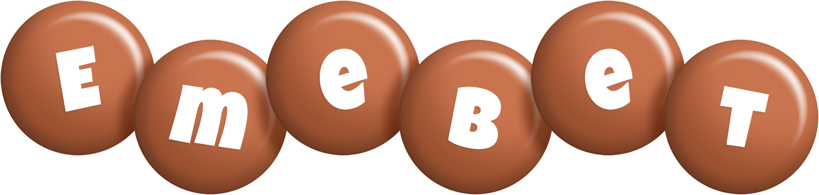 Emebet candy-brown logo