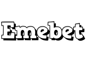 Emebet snowing logo