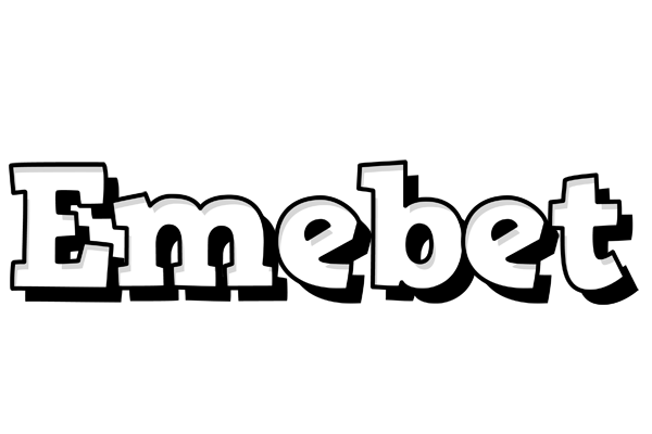 Emebet snowing logo