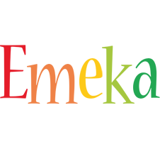 Emeka birthday logo