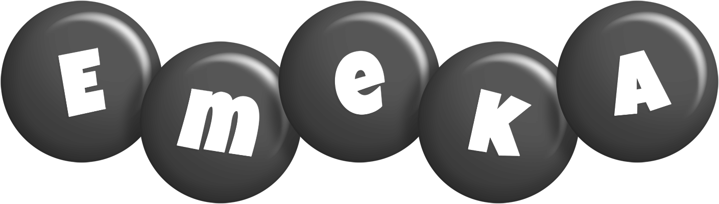 Emeka candy-black logo