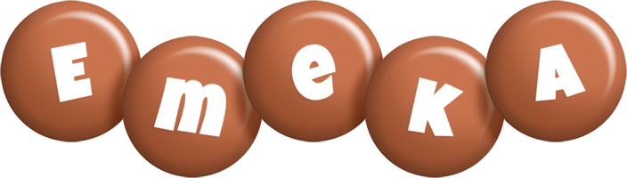 Emeka candy-brown logo