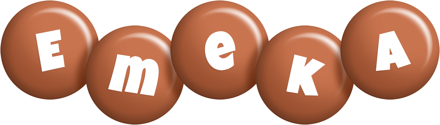 Emeka candy-brown logo